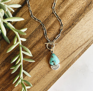 Oaxaca necklace (White Water Turquoise)