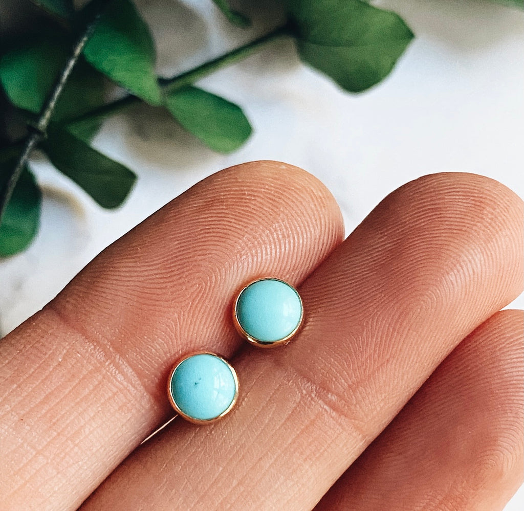 Top 228+ small turquoise earrings best