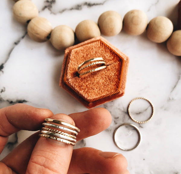 thick stacking ring (single)