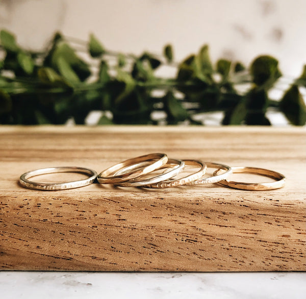 thick stacking ring (single)